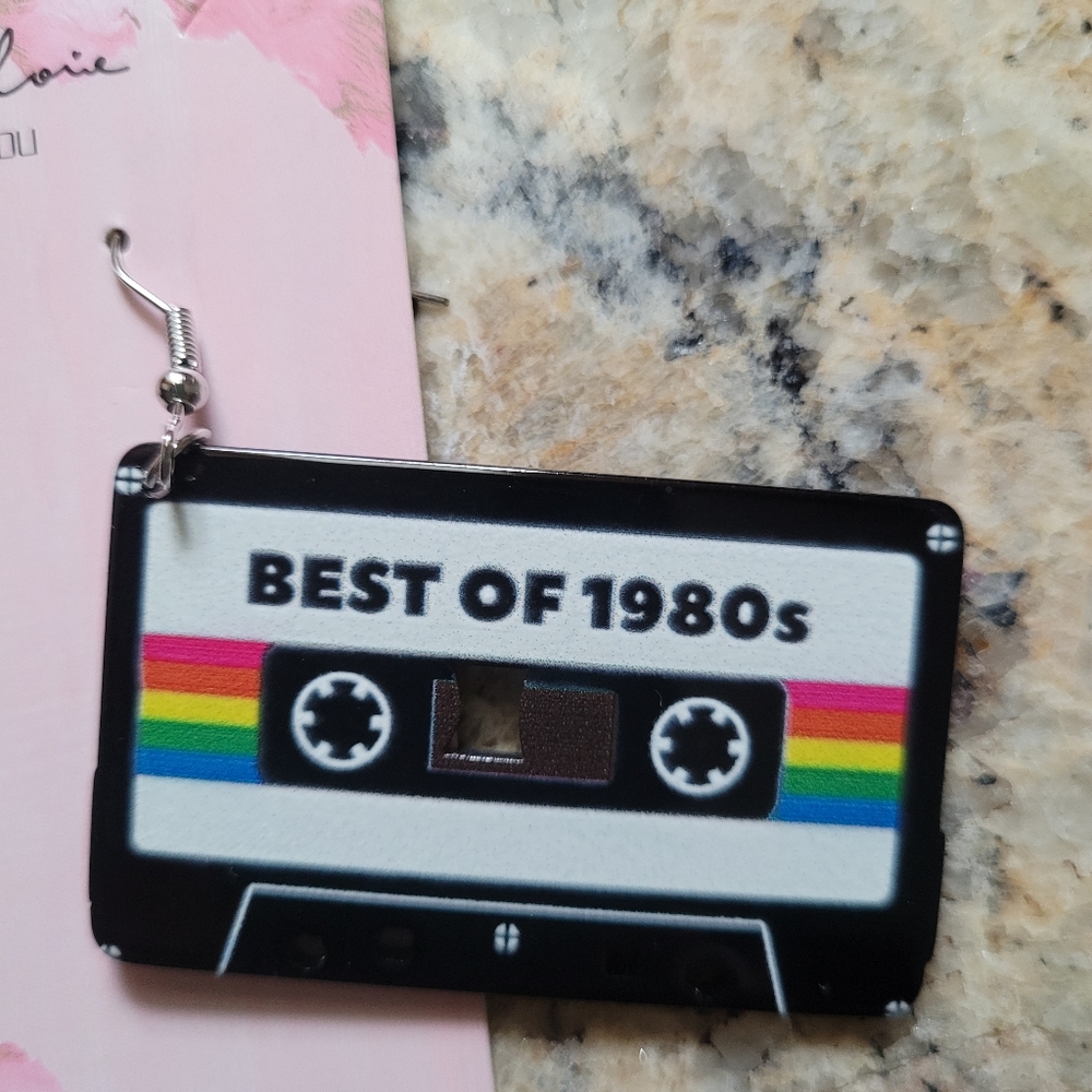 Casette Earrings Retro✨️ - Picture 7 of 8
